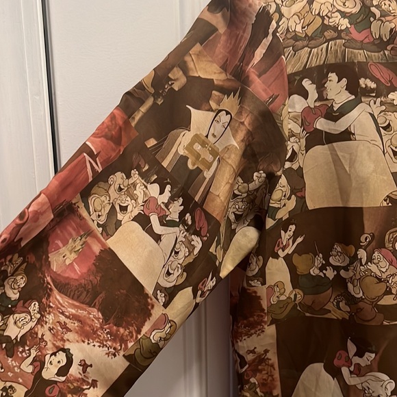 🚢 Rare Vintage VTG 70's Kennington Large -Snow White and the Seven Dwarfs shirt - Picture 6 of 15